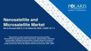 nanosatellite and microsatellite market set to exceed usd 6 111 8 million by 2026 cagr 19 7