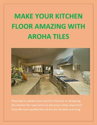 Luxury Kitchen and Bathroom Tiles in UK