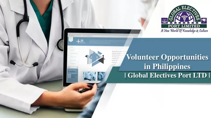 volunteer opportunities in philippines global electives port ltd