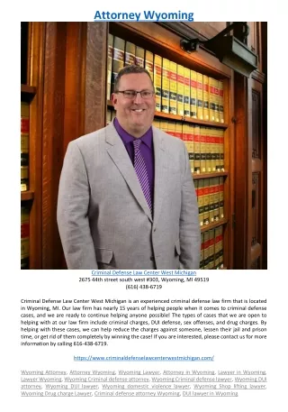 attorney wyoming