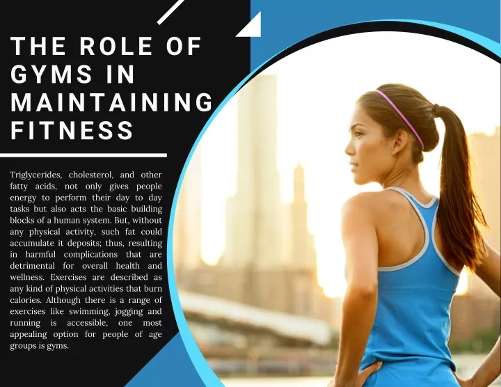the role of gyms in maintaining fitness