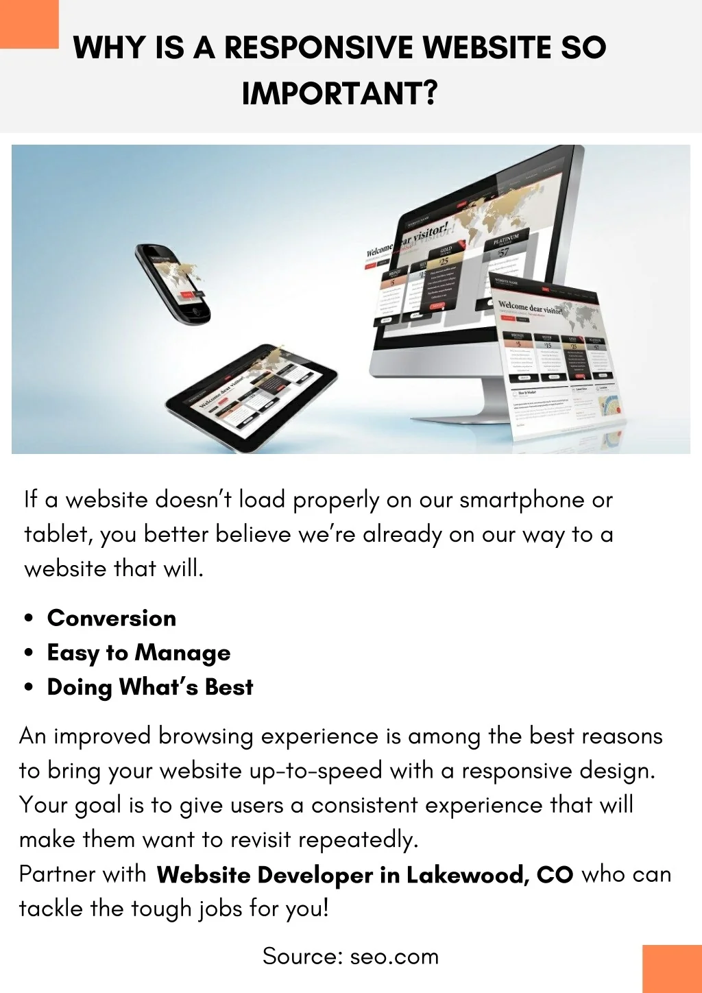 PPT - WHY IS A RESPONSIVE WEBSITE SO IMPORTANT? PowerPoint Presentation ...