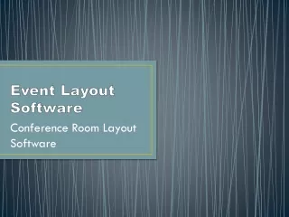 Conference Room Layout Software