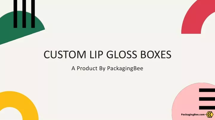 custom lip gloss boxes