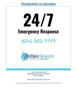 chiropractor in columbus