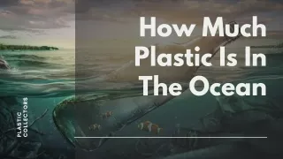How Much Plastic Is In The Ocean And How Does It Affect Marine Life?