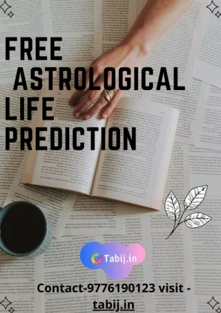 Life predictions: free astrology prediction by date of birth