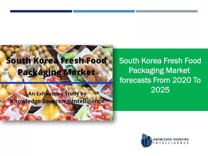 south korea fresh food packaging market forecasts