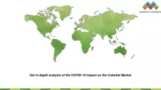 Get in-depth analysis of the COVID-19 impact on the CubeSat Market