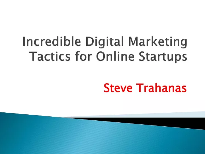 incredible digital marketing tactics for online startups