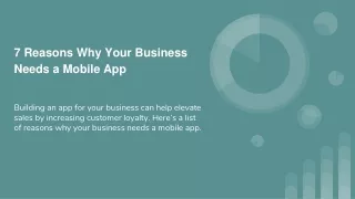 7 Reasons Why Your Business Needs a Mobile App