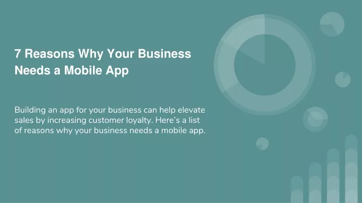 7 reasons why your business needs a mobile app