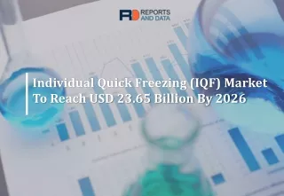 Individual Quick Freezing (IQF) Market  Analysis, Size, Growth rate and Market Forecasts to 2026