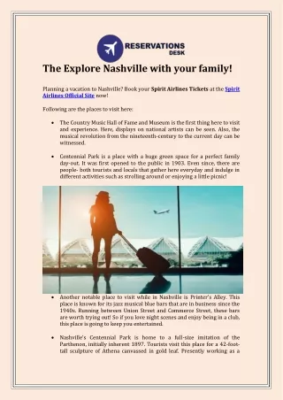 The Explore Nashville with your family!