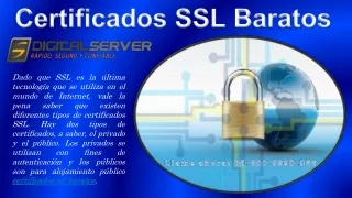 Certificados SSL Baratos