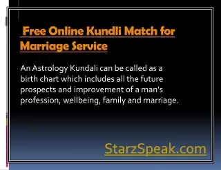 Online Kundali | Kundli Online