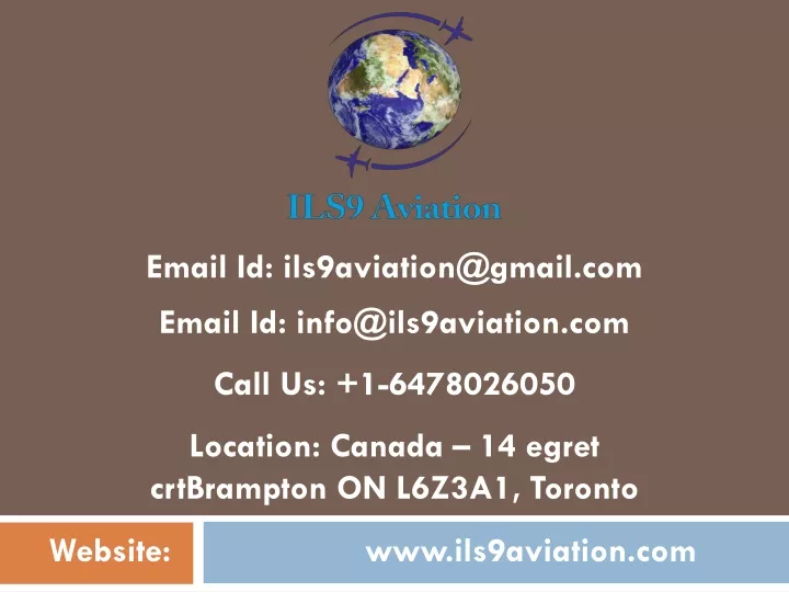 email id ils9aviation@gmail com