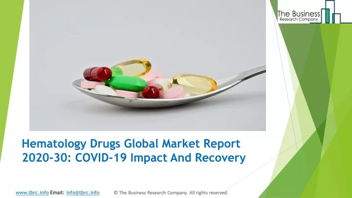 hematology drugs global market report 2020 30 covid 19 impact and recovery