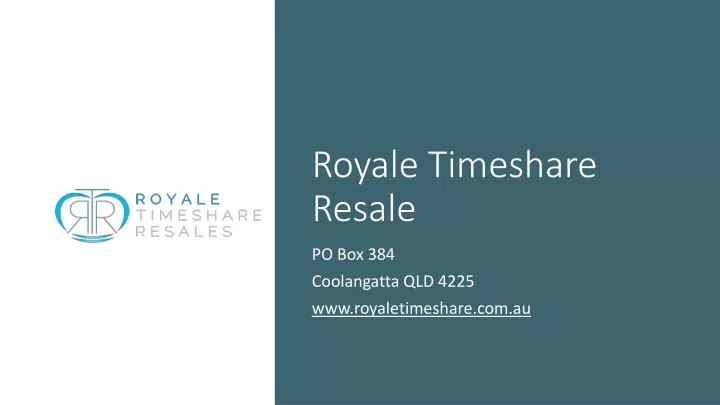 royale timeshare resale