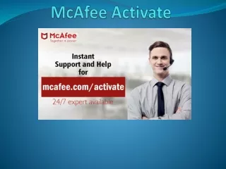 mcafee.com/activate - Download, Install And Activate | McAfee Activate