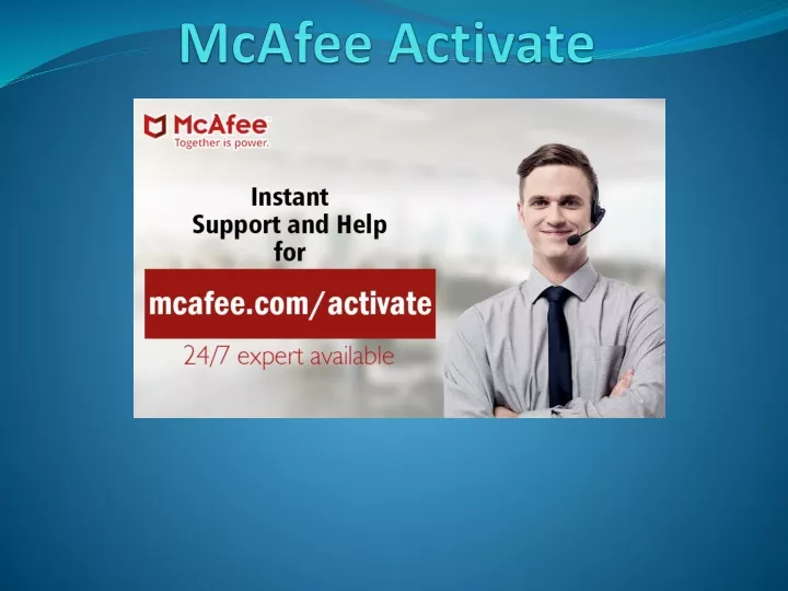 mcafee activate