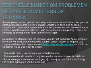 Macbook reparatie Groningen als het probleem aanhoudt, neem dan contact met ons op