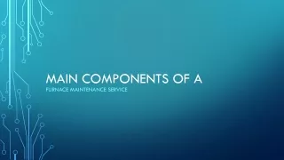 main components of a