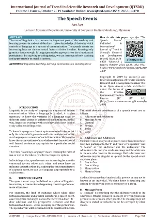 international journal of trend in scientific