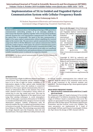 international journal of trend in scientific