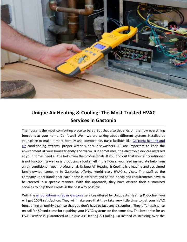 unique air heating cooling the most trusted hvac