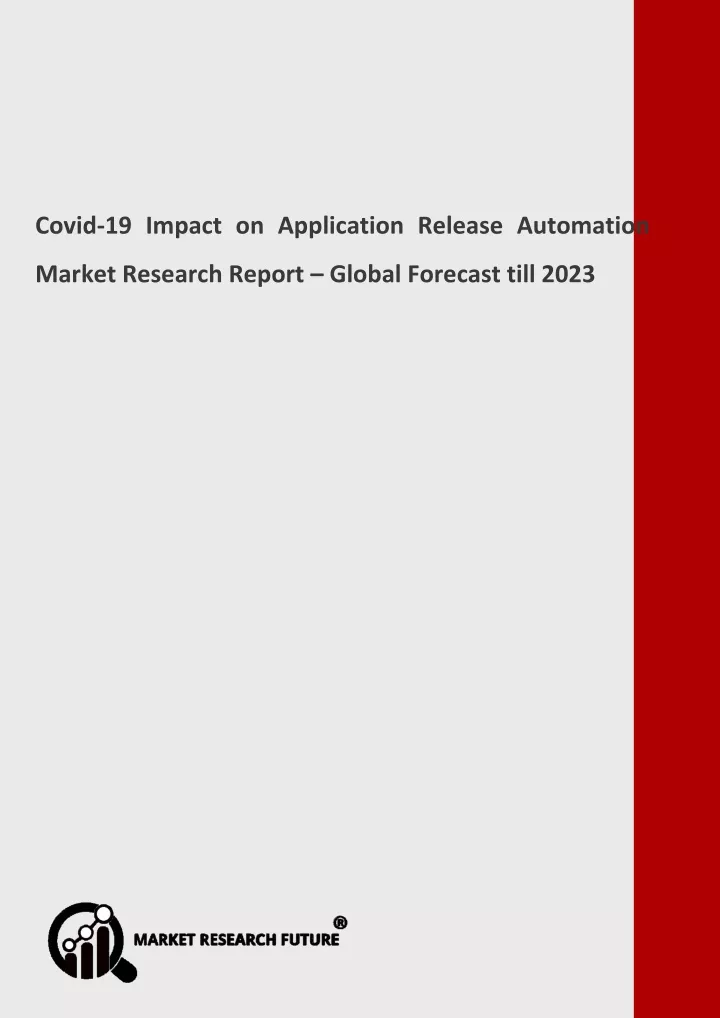 covid 19 impact on application release automation
