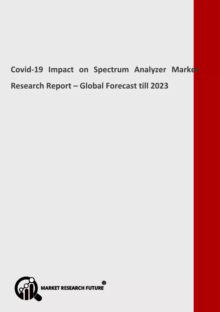 covid 19 impact on spectrum analyzer market