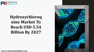 hydroxychloroq uine market to reach