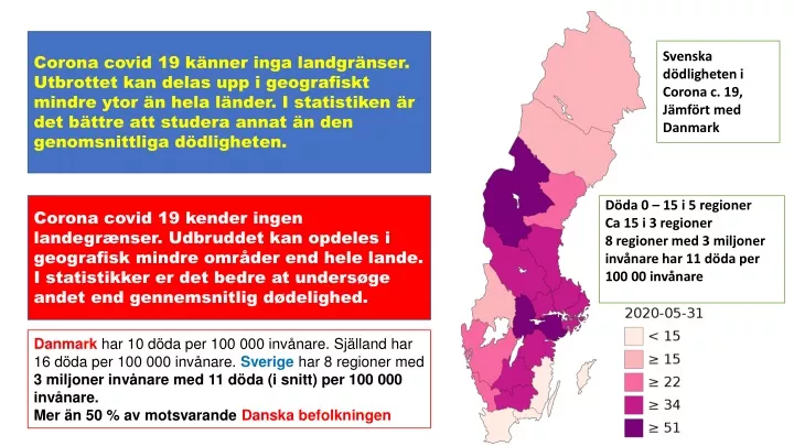 svenska d dligheten i corona