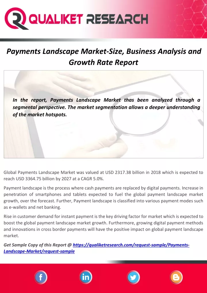 payments landscape market size business analysis