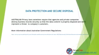 DATA PROTECTION BY SECURA BAGS