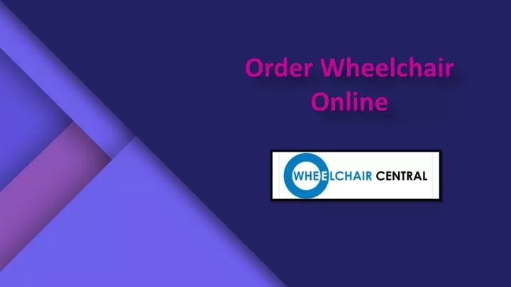 order wheelchair online