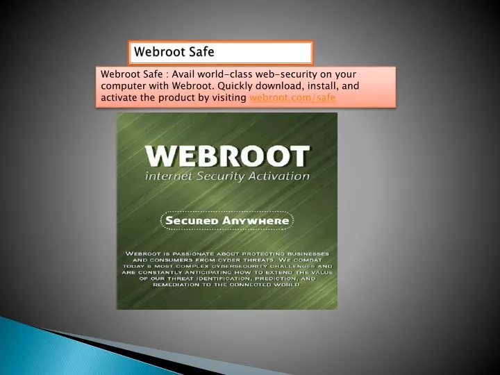 webroot safe