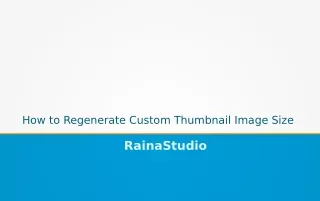 how to regenerate custom thumbnail image size