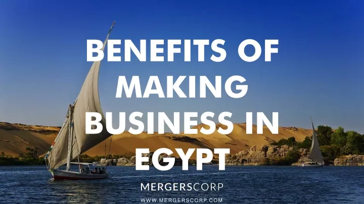 benefits of making business in egypt