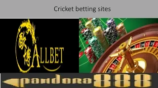 Cricket betting sites