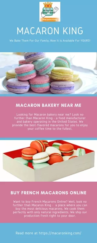 Buy French Macarons Online