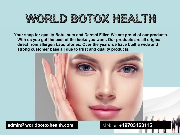 world botox health