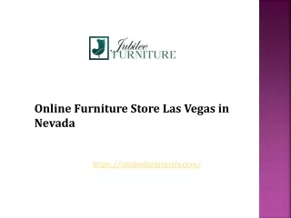 Online Furniture Store Las Vegas
