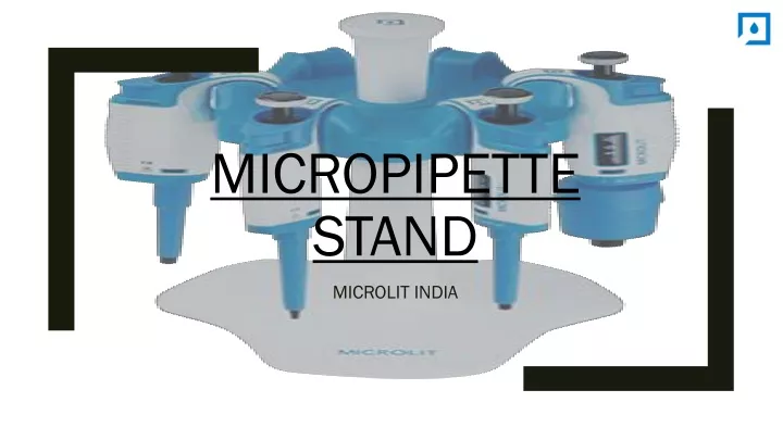micropipette stand