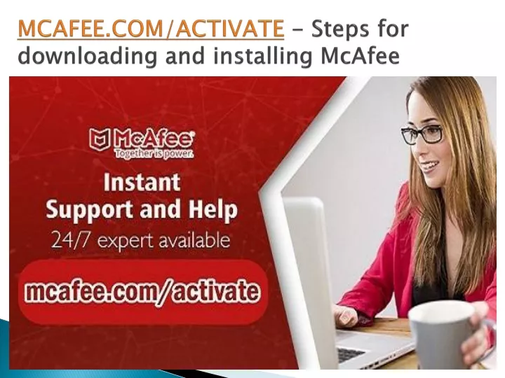 mcafee com activate steps for downloading and installing mcafee