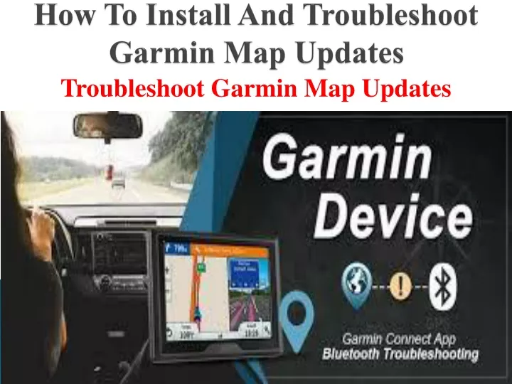 how to install and troubleshoot garmin map updates