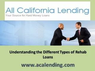 understanding the different types of rehab loans