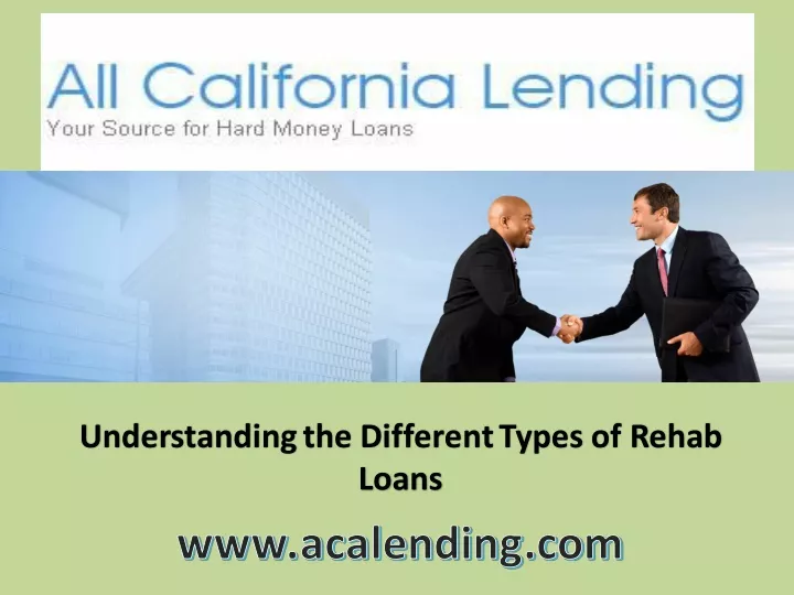 understanding the different types of rehab loans