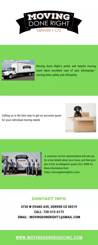 moving done right s polite and helpful moving